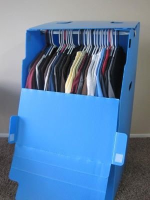 Plastic Reusable Wardrobe Box