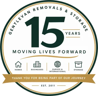 Gentlevan Removals and Storage, 15 years, established 2011